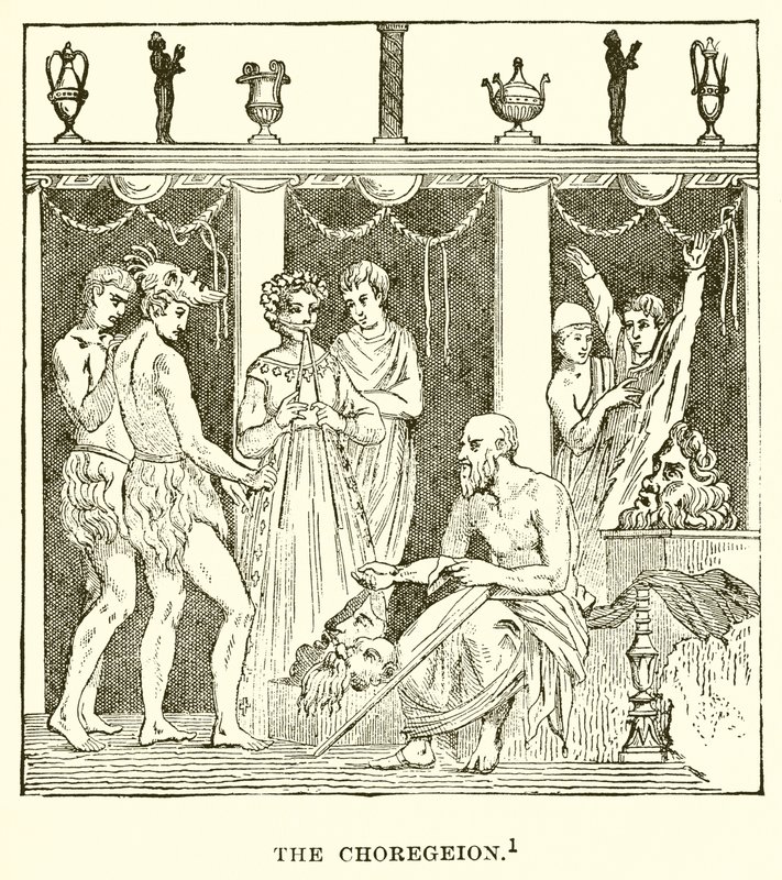 A Choregeion alkotó: English School