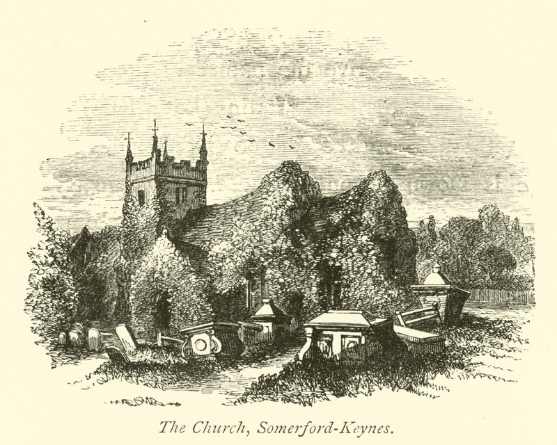 Az egyház, Somerford-Keynes alkotó: English School
