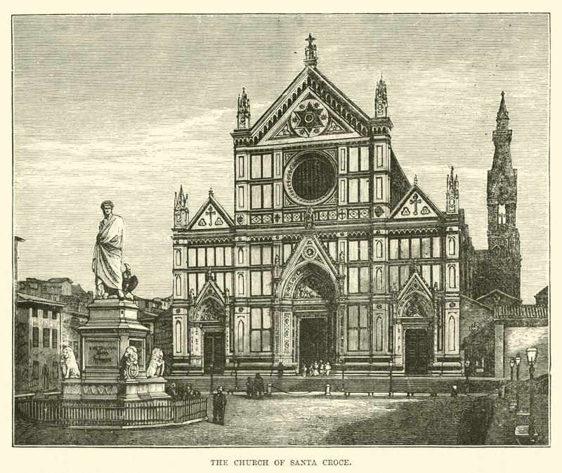 A Santa Croce templom alkotó: English School