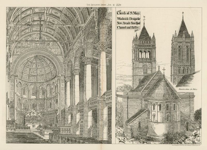 A woolwichi Szent Mária-templom alkotó: English School