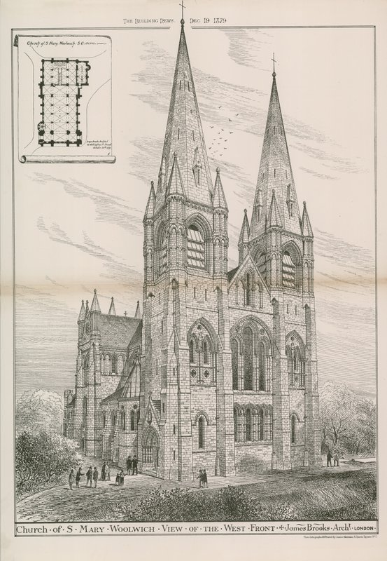 A woolwichi Szent Mária-templom alkotó: English School