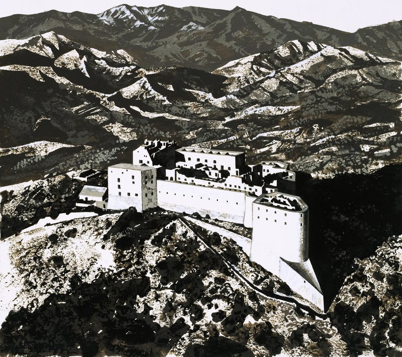 Christophe király fellegvára alkotó: English School