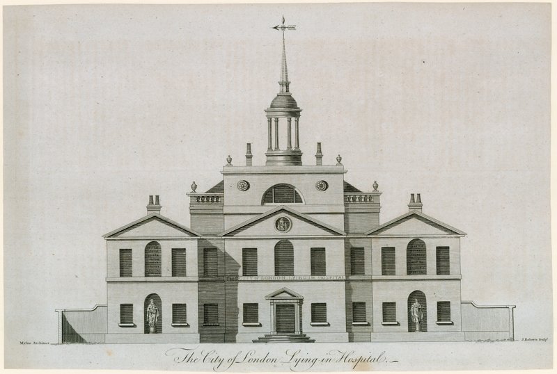 A londoni City fekvőkórház alkotó: English School