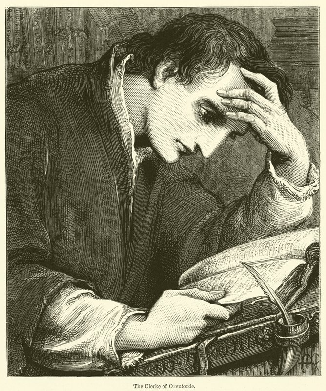Oxenforde tisztviselője (metszet) alkotó: English School