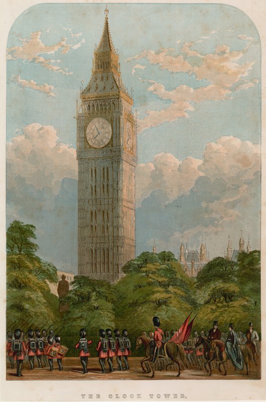 Óratorony, Westminster, London alkotó: English School