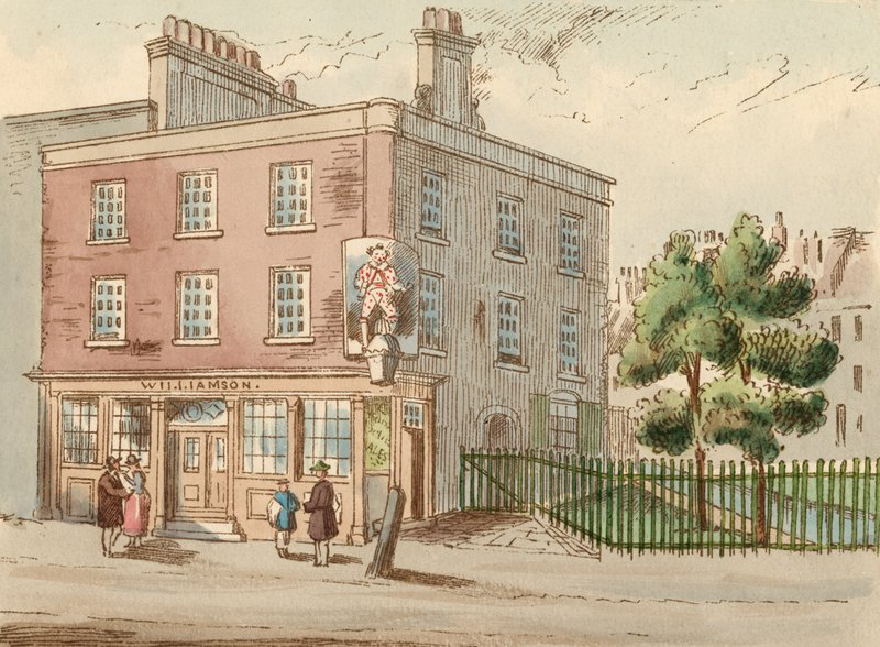 A bohóc, a londoni Sadlers Wellsszel szemben alkotó: English School