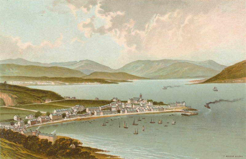 A Clyde Gourock felett alkotó: English School