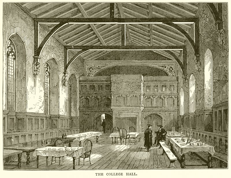 A College Hall alkotó: English School