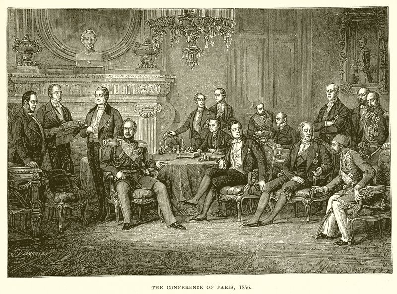 Párizsi Konferencia, 1856 alkotó: English School