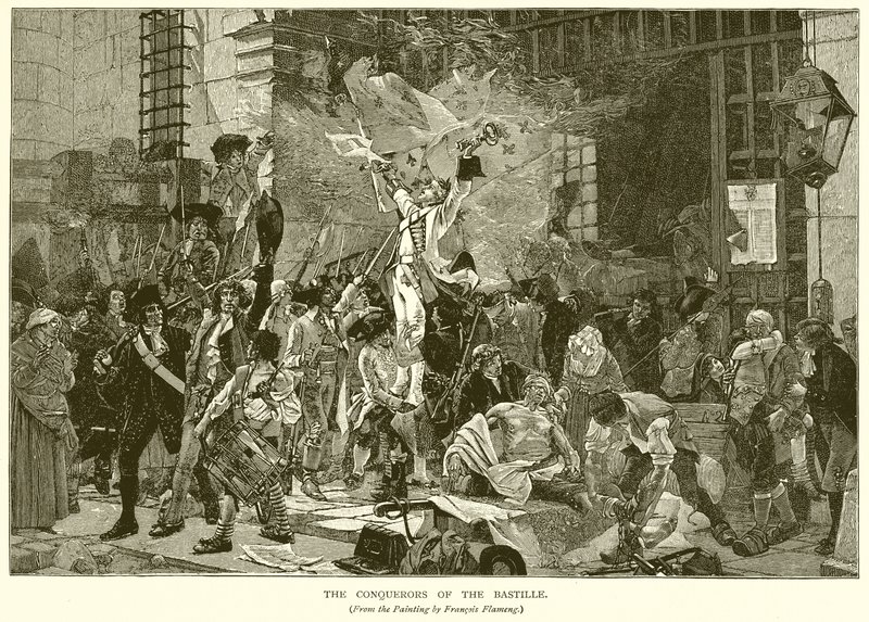 A Bastille hódítói alkotó: English School
