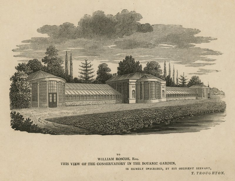 A konzervatórium a botanikus kertben, Kew, London alkotó: English School