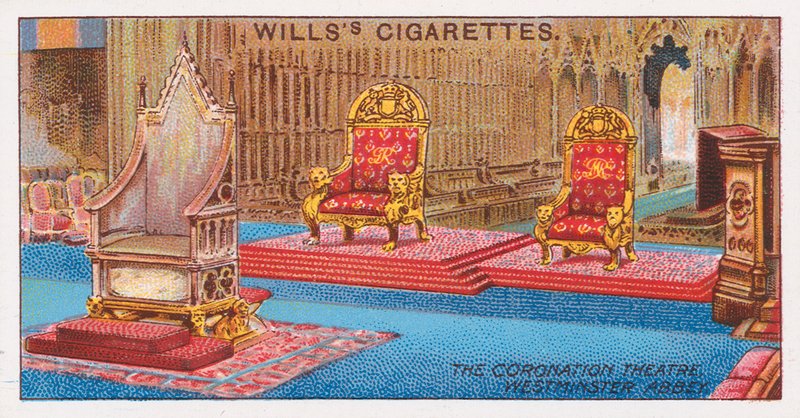 A Coronation Theatre, Westminster Abbey alkotó: English School