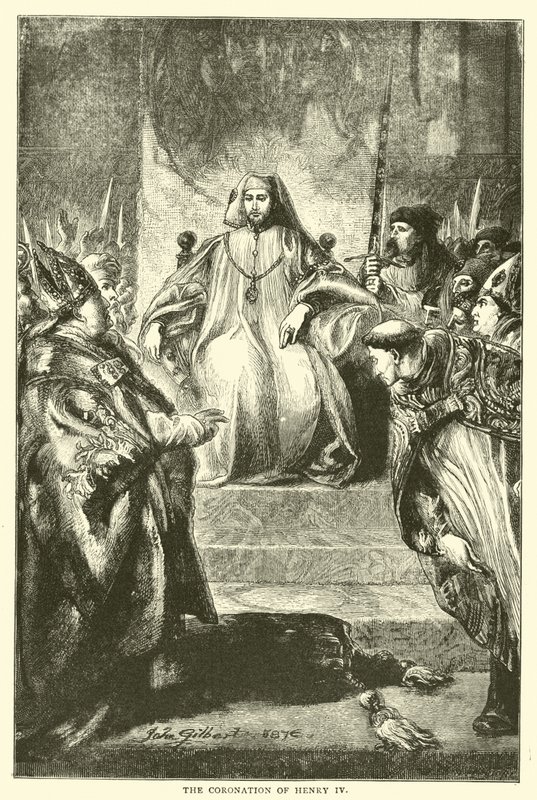 Henrik koronázása IV alkotó: English School