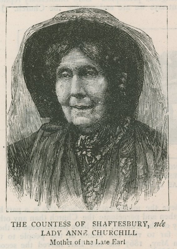 Shaftesbury grófnője, szül. Lady Anne Churchill alkotó: English School
