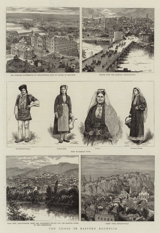 A válság Kelet-Rouméliában (metszet) alkotó: English School