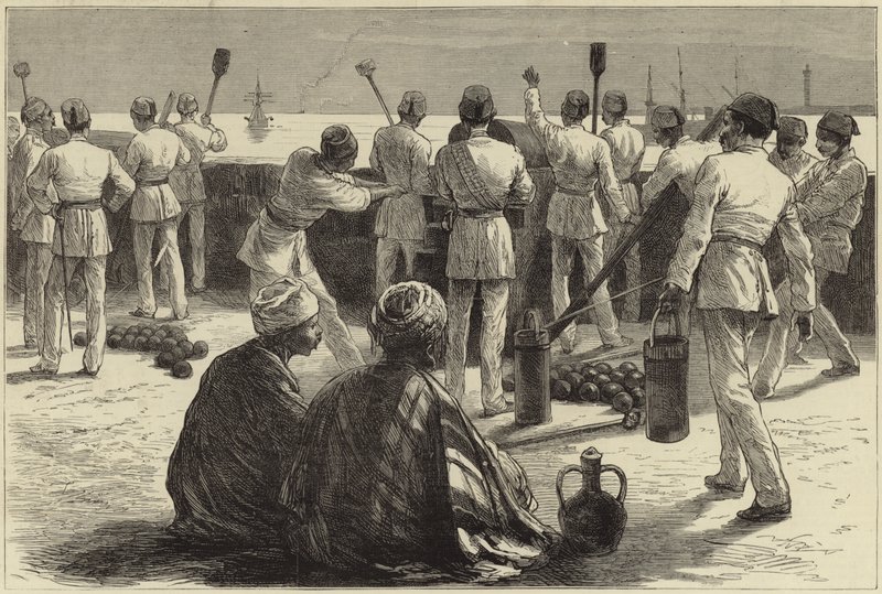 Egyiptom válsága – Alexandria alkotó: English School