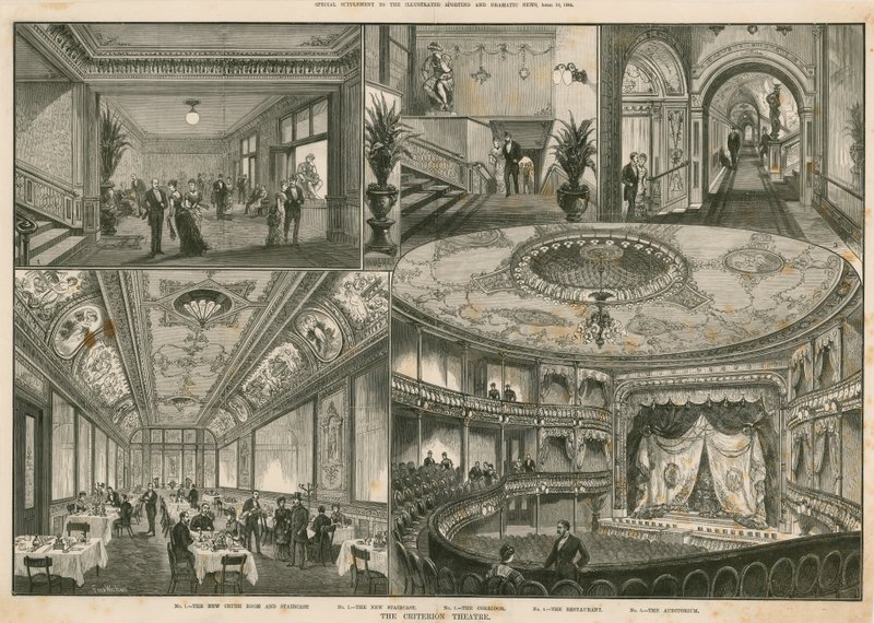 The Criterion Theatre, London alkotó: English School