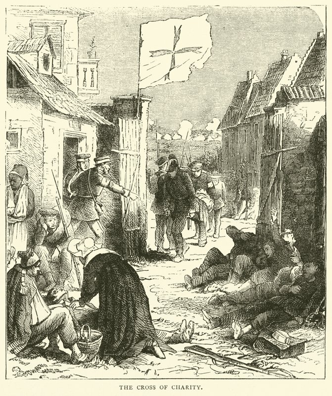 Jótékonysági Kereszt, 1870. szeptember alkotó: English School