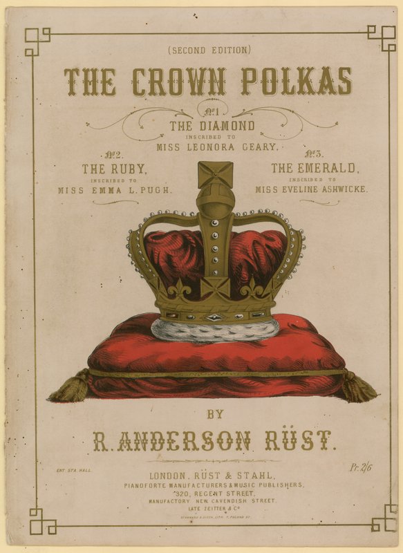 A koronapolkák, R Anderson Rust alkotó: English School