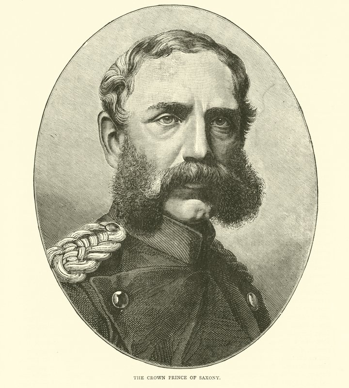 A szász koronaherceg, 1870. augusztus alkotó: English School