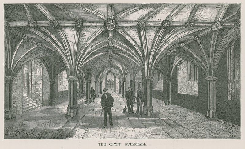 The Crypt, Guildhall, London alkotó: English School