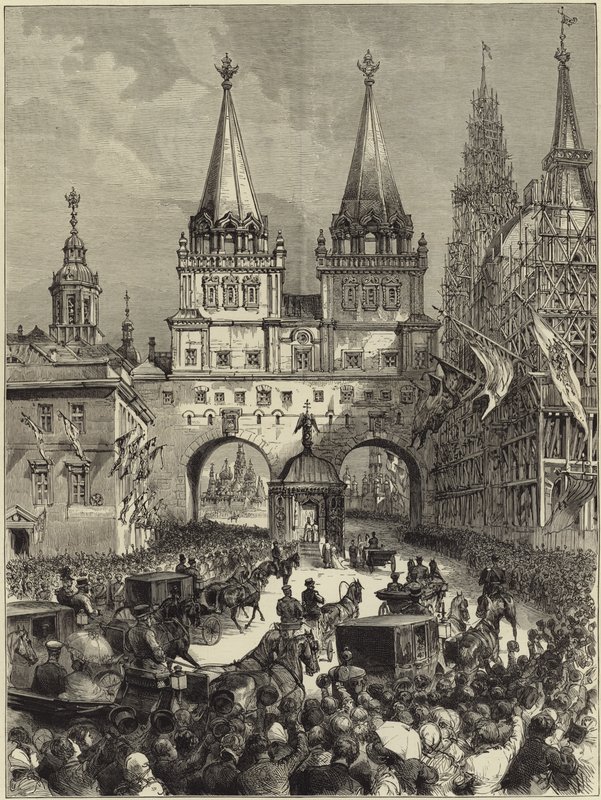 A cár Moszkvában alkotó: English School