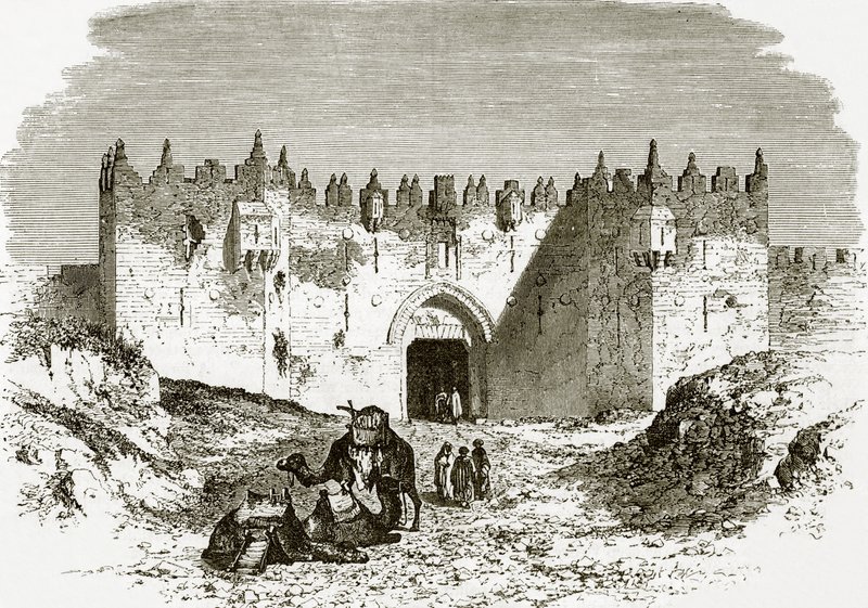 Damaszkusz kapuja, Jeruzsálem alkotó: English School