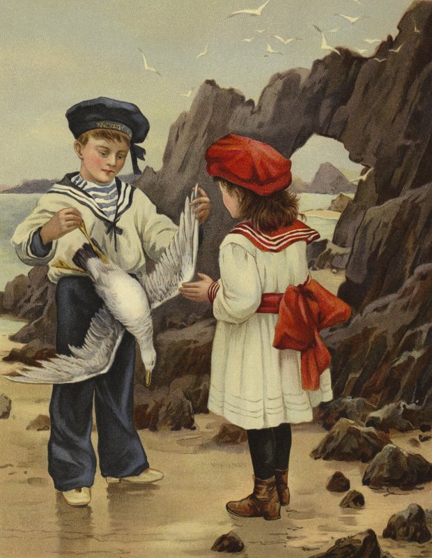 A holt sirály alkotó: English School