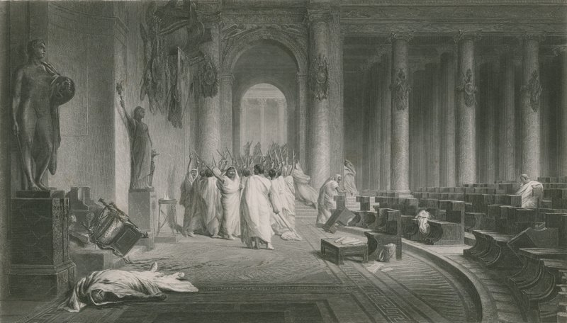 Caesar halála, Julius Caesar alkotó: English School