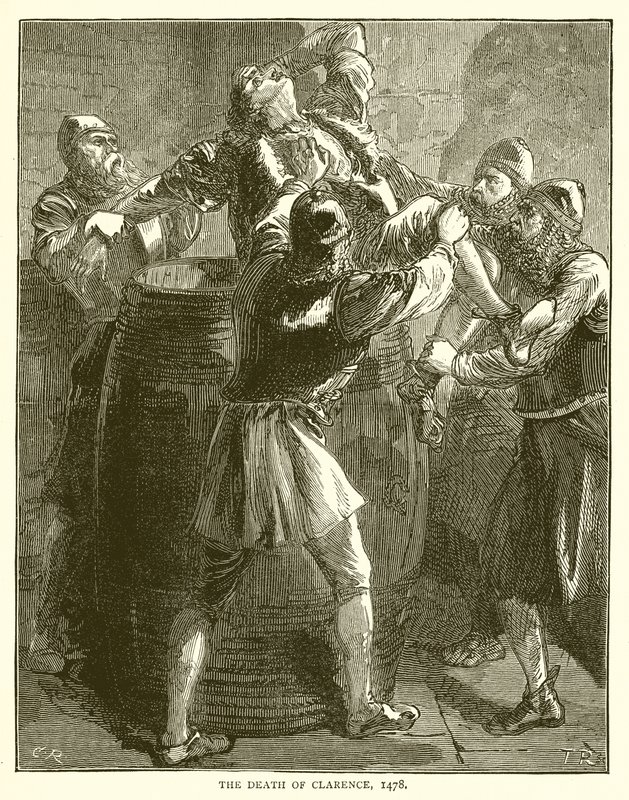 Clarence halála, 1478 alkotó: English School