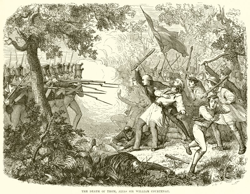 Thom halála, alias Sir William Courtenay alkotó: English School
