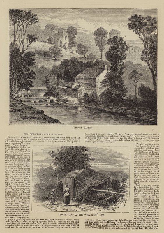 The Derwentwater Estates (metszet) alkotó: English School