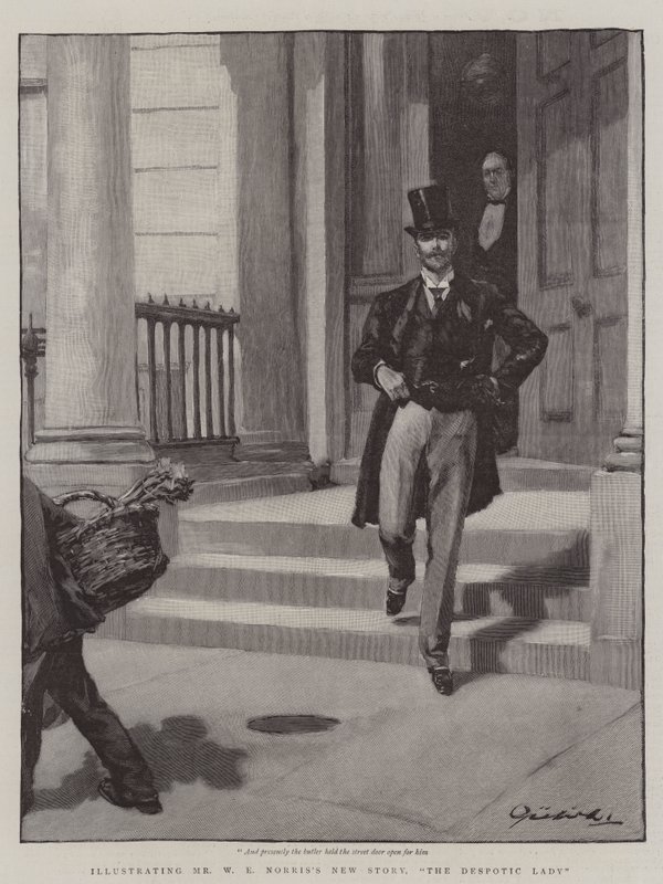 A despotikus hölgy (metszet) alkotó: English School