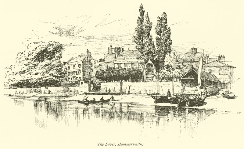 A galambok, Hammersmith alkotó: English School
