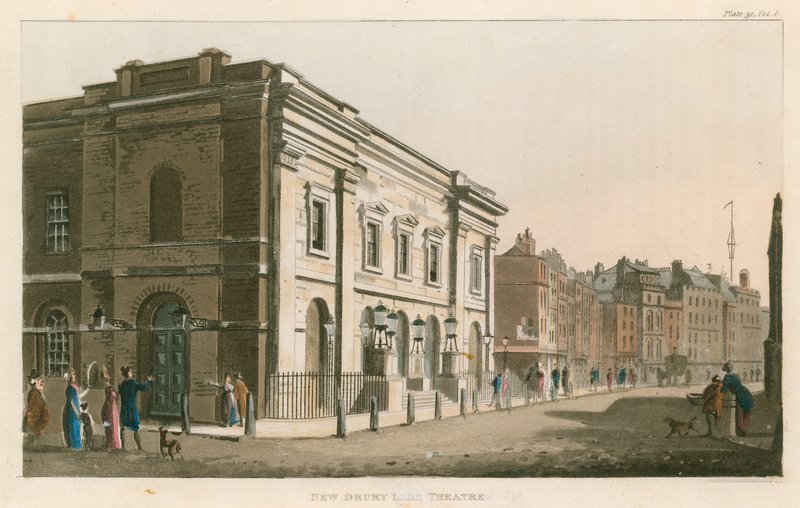 A londoni Drury Lane Színház alkotó: English School