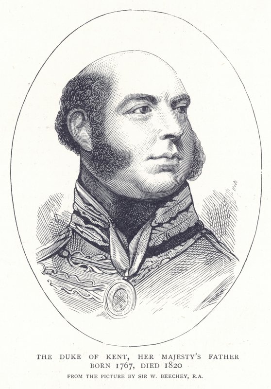 Kent hercege, őfelsége apja 1767-ben született, 1820-ban halt meg alkotó: English School