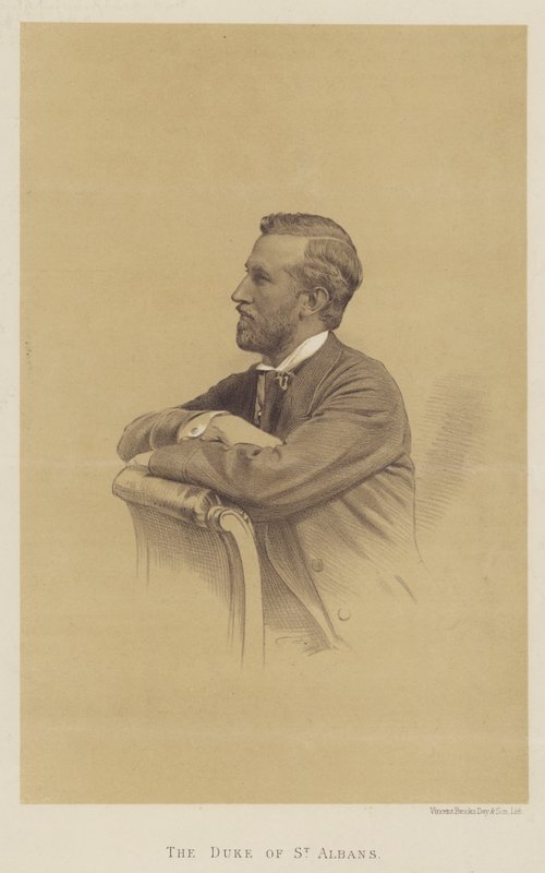Szent Albans hercege (litho) alkotó: English School