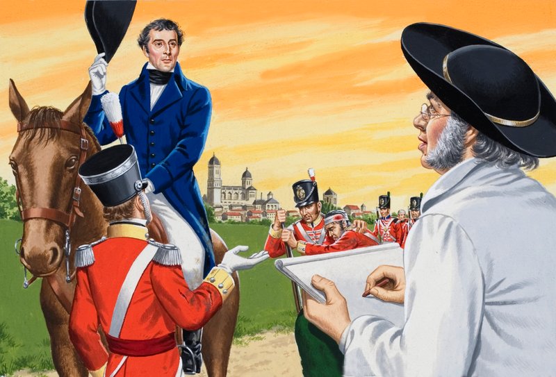 Wellington hercegét Goya festette alkotó: English School