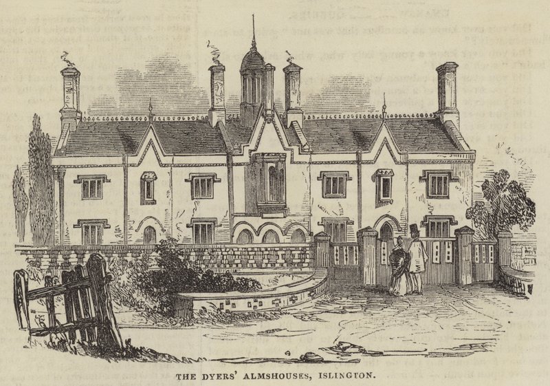 The Dyers" Almshouses, Islington alkotó: English School