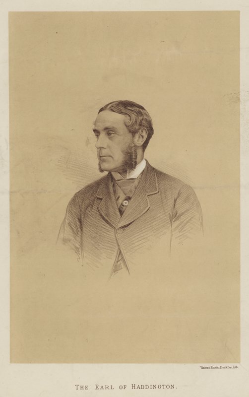 Haddington grófja (litho) alkotó: English School