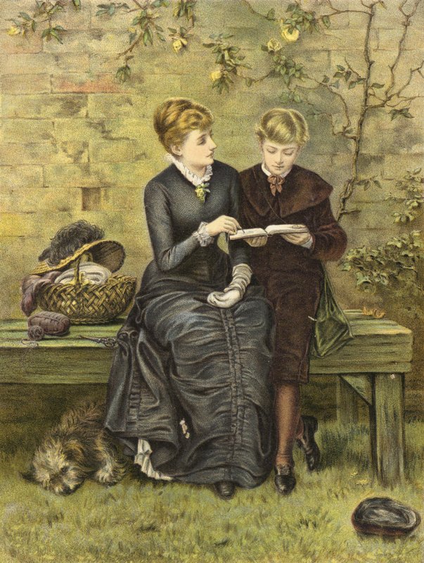 Az idősebb nővér alkotó: English School