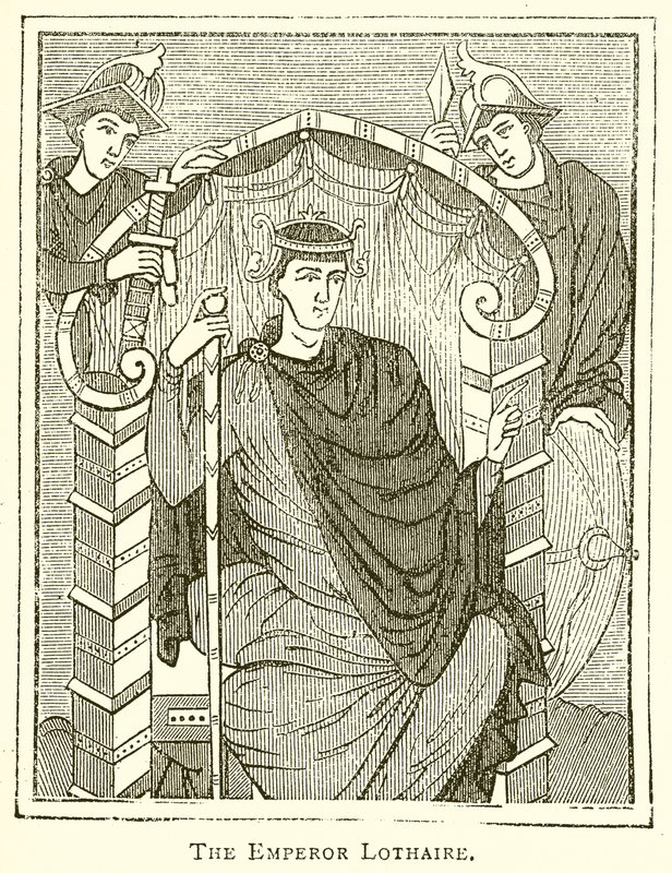 Lothaire császár alkotó: English School