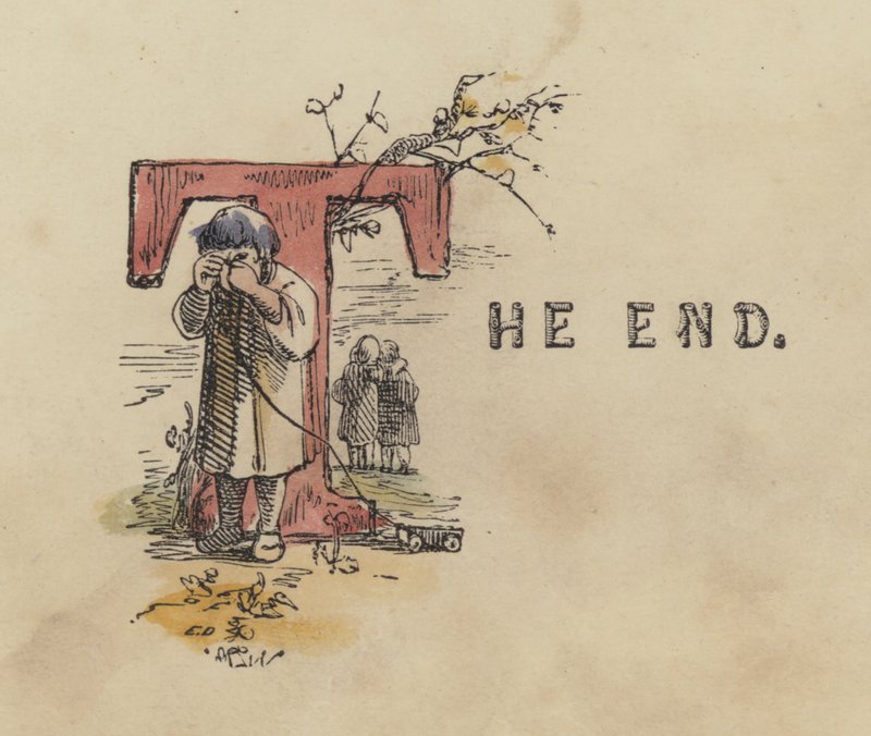 The End (színes metszet) alkotó: English School