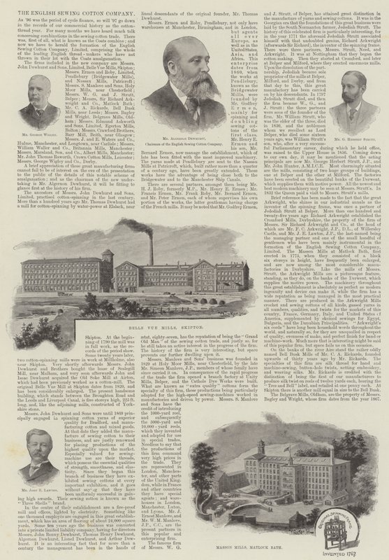The English Sewing Cotton Company (metszet) alkotó: English School