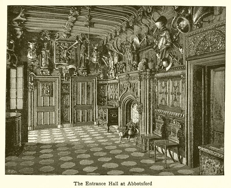 Abbotsford bejárati csarnoka alkotó: English School