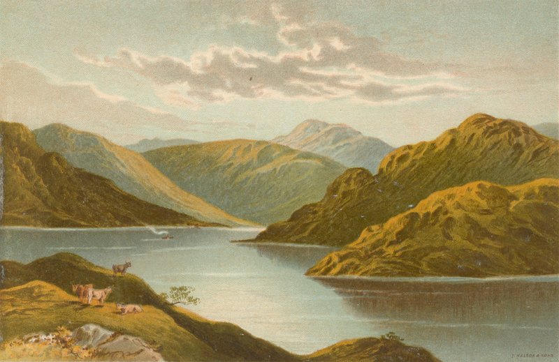 A Loch Goil bejárata alkotó: English School