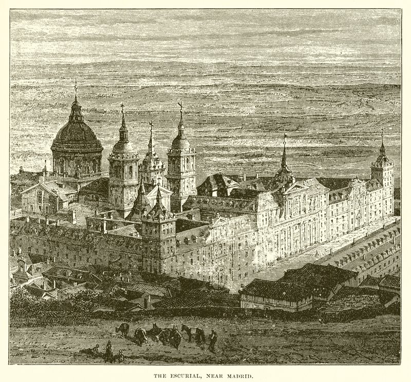 Az Escurial Madrid közelében alkotó: English School