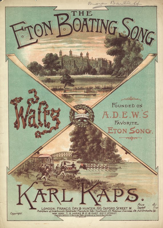 Az Eton Boating Song alkotó: English School