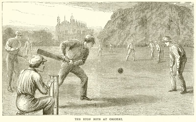 Az Eton Boys a Cricketben alkotó: English School