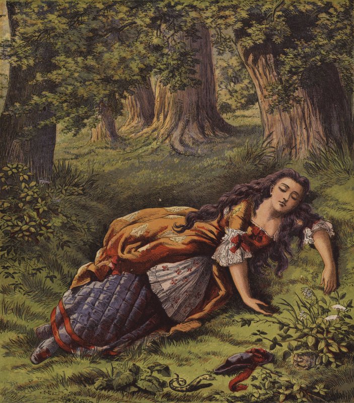 A tündér a szökőkútnál, vagy a két lány (színes litó) alkotó: English School